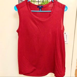GAP Formal Shirt Cotton Sleeveless
